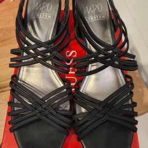 Women's heeled sandals. Size 8.